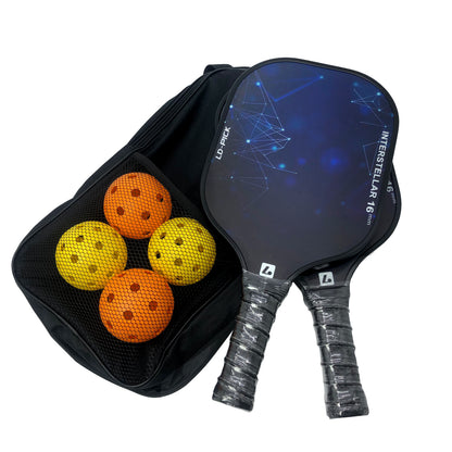 Ledao OEM Pickleball Paddle | Raw Fiberglass Face with 16mm EPP Foam Core | Thermoformed for Enhanced Spin & Power