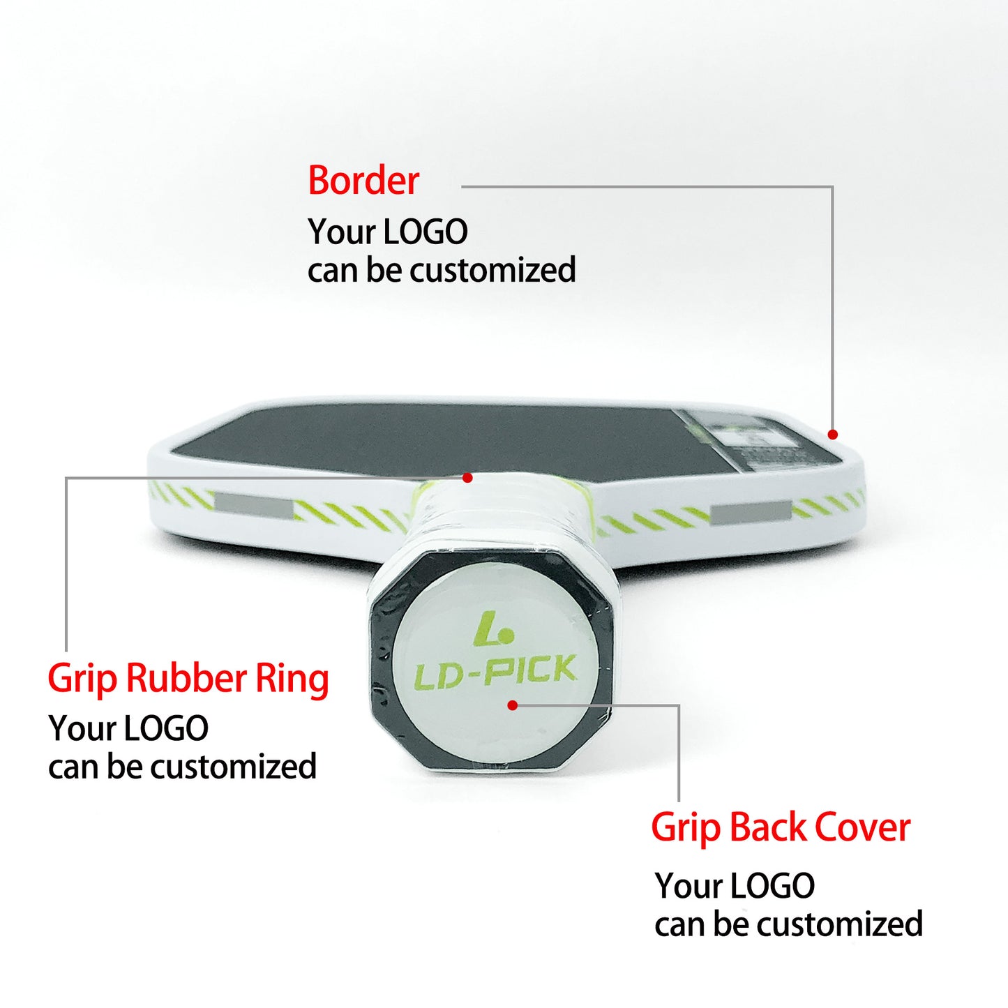 Ledao OEM/ODM: LEADERSHIP Series Pickleball Paddle | T700 Carbon Fiber with COLD Press Technology | Elite Custom Platform